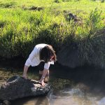 Woman in a pond | Wellness Retreat Image - Haven Yoga & Meditation