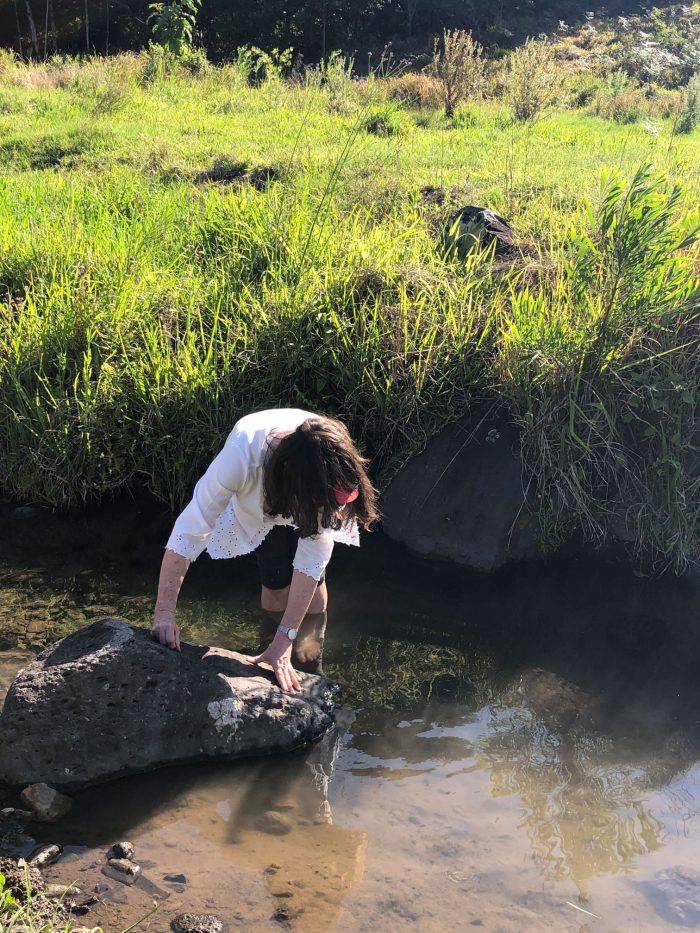 HYM-MT-Wellness-Retreat-Friday–2 Woman in a pond | Wellness Retreat Image - Haven Yoga & Meditation