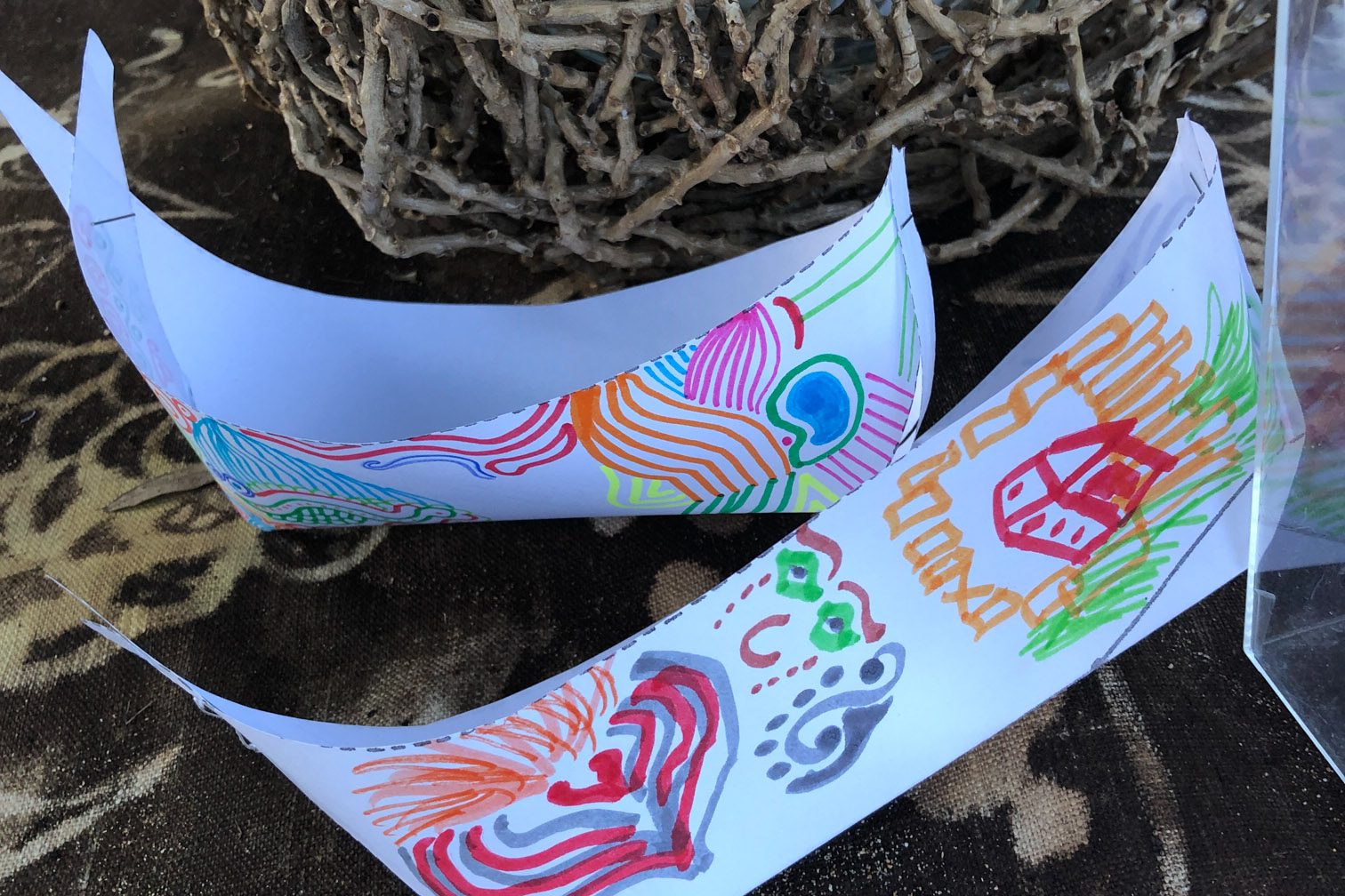 Mt Burrell Private Wellness Retreat 28 paper boats | Wellness Retreat Image Haven Yoga & Meditation