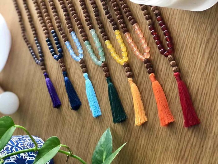 mala-beads-meditation Mala Beads in different colors - Incorporate Mala Beads in Meditation - Haven Yoga and Meditation Blog Image
