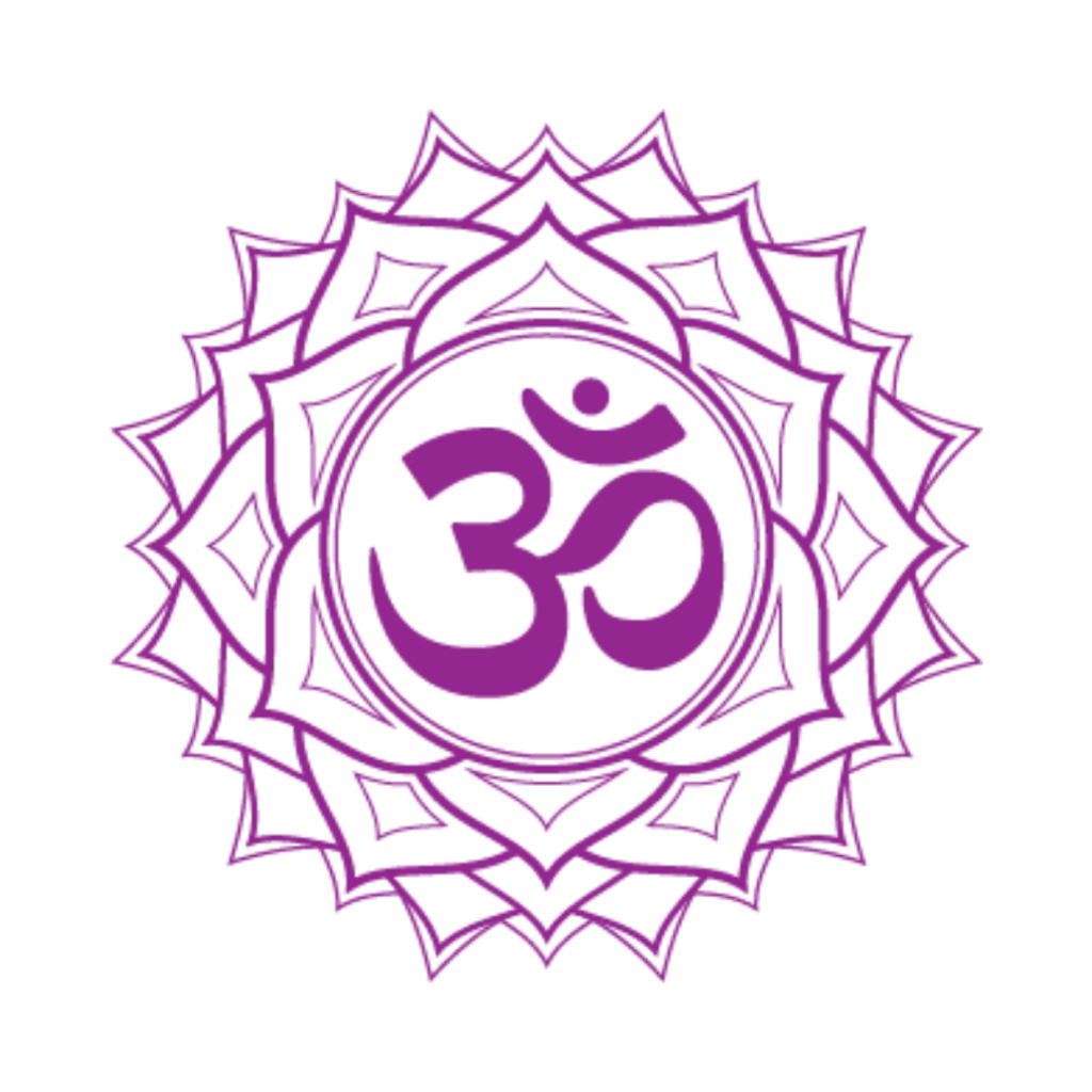 Crown Chakra Symbol - Haven Yoga and Meditation Blog Image